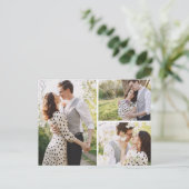 サザンコットン結婚の3枚の写真を保存 ポストカード (スタンド正面)