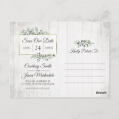 サザンコットン結婚の3枚の写真を保存 ポストカード (裏面)