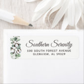 サザンコットン&ボタニカルミニマリストアドレス ラベル (インサイチュ)