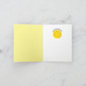 サザンサンシャインスイートティーレモンメイソンジャー サンキューカード (内部)