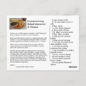 サザンスタイルソウルフード ポストカード (裏面)