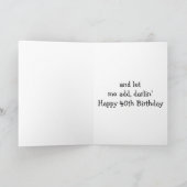 サザンスタイルメールや文字を打つ「オンザ誕生日」 カード (内部)