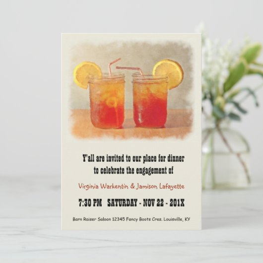 サザンズ結婚スイートティーディナーパーティー 招待状 (スタンド正面)