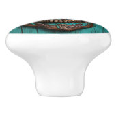 サザンターコイズディーアデムエルトシュガースカル セラミックノブ (側面)