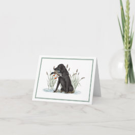 サザンダック名門私立校風のハンターサンキューカード サンキューカード