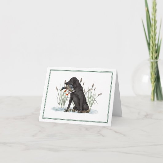 サザンダック名門私立校風のハンターサンキューカード サンキューカード (正面)