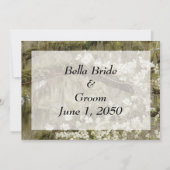 サザンチャーム ウェディング 招待状 (裏面)