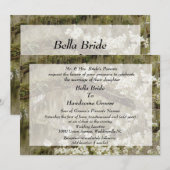 サザンチャーム ウェディング 招待状 (正面/裏面)