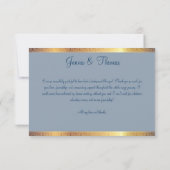 サザンチャーム、ブライドメイドありがとう サンキューカード (裏面)