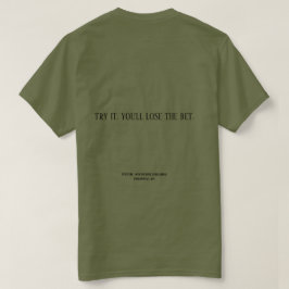サザンバーベキューの試食を Tシャツ