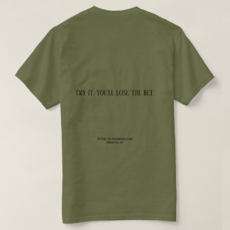 サザンバーベキューの試食を Tシャツ