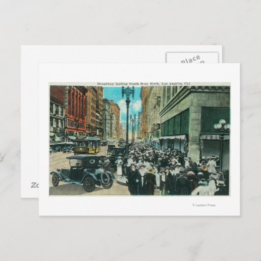 サザンビューブロードウェイ6通りから ポストカード (正面/裏面)