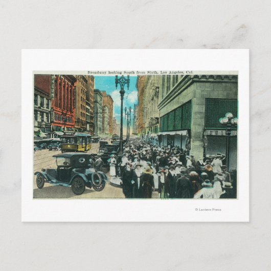 サザンビューブロードウェイ6通りから ポストカード (正面)