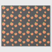 サザンピーチエモジピーチパーティーラッピング紙 ラッピングペーパー (フラット)