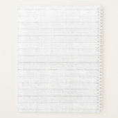 サザンフローラコットンムーン素朴&ウッドカントリー プランナー手帳 (裏面)