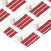 サザンフードレッドベルベット層ケーキスライスベーカリー テーブルクロス (アングル)