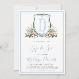 サザンブルー名門私立校風のボーイペリカンシップ&シー 招待状