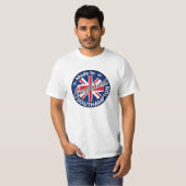 サザンプトンイギリスユニオンジャック国旗 Tシャツ (正面フル)