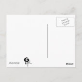 サザンベルパンクアゲハチョウ ポストカード (裏面)