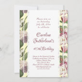 サザンベルヴィンテージマニョリアガーデンボタニカル 招待状 (正面)