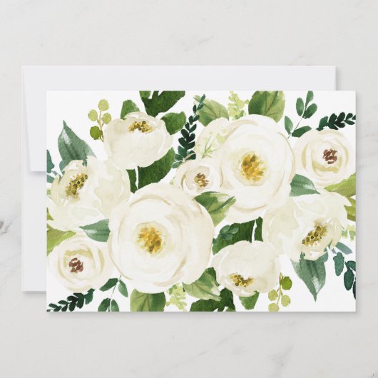 サザンベル書道 |フローラの誓いの更新 招待状 (裏面)