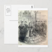 サザンベル、1861年 ポストカード (正面/裏面)