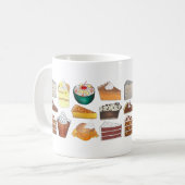 サザンベーカリーフードデザートUSAアメリカンサウス コーヒーマグカップ (正面左)
