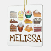 サザンベーカリーフードデザートUSAアメリカンサウス セラミックオーナメント (左)