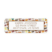 サザンベーカリーフードデザートUSAアメリカンサウス ラベル (正面)