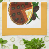 サザンペカンパイレシピ キッチンタオル (折り畳み)