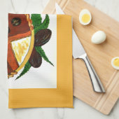 サザンペカンパイレシピ キッチンタオル (四つ折り)