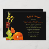 サザンホリホックス秋ブライダルシャワー 招待状 (正面/裏面)