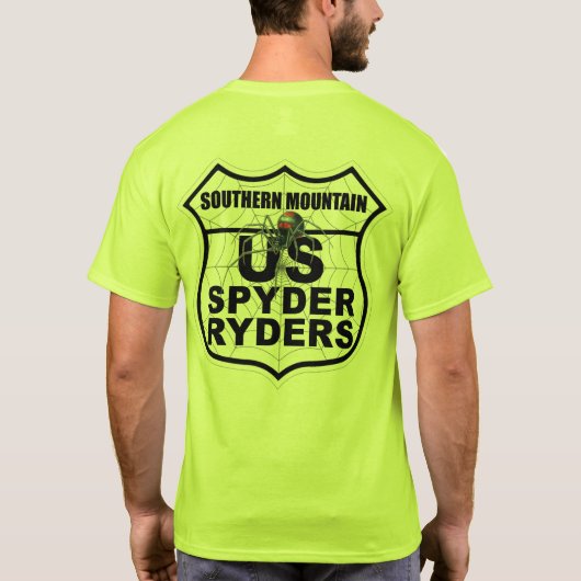 サザンマウンテンチャプター - ロゴ 両面転写 Tシャツ (裏面)
