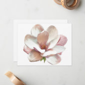 サザンマグノリアのフラットノートカード ノートカード (正面/裏面インサイチュ)