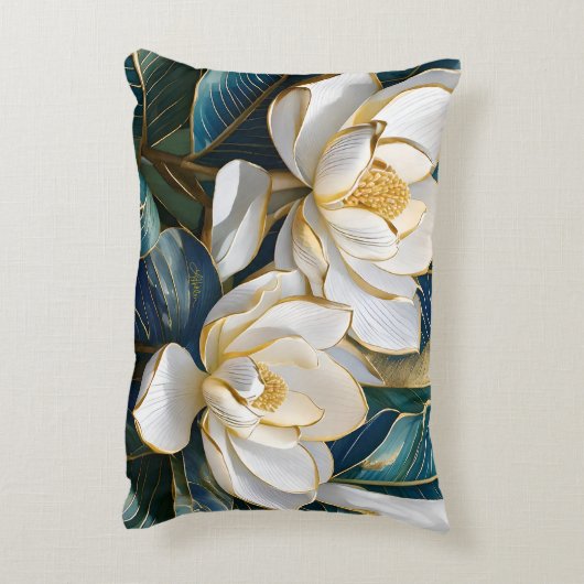 サザンマグノリアアート アクセントクッション (裏面(縦))