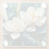 サザンマグノリアアート ガラスコースター (裏面)