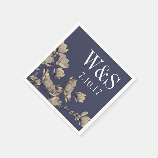 サザンマグノリアス&ミッドナイトブルー結婚ズ スタンダードカクテルナプキン (角)