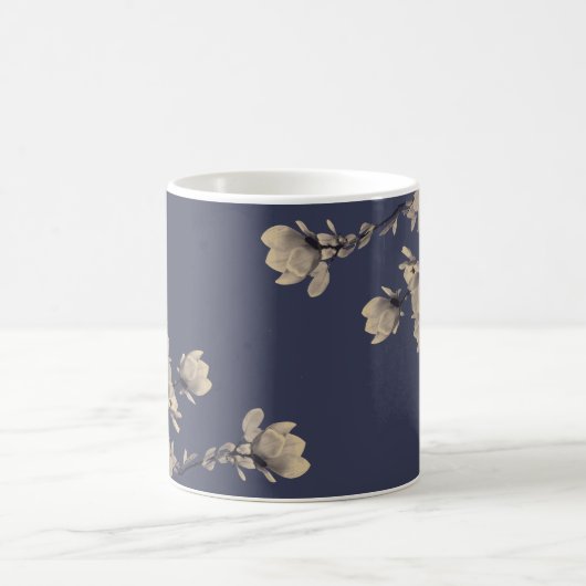 サザンマグノリアス&ミッドナイトブルー コーヒーマグカップ (中央)