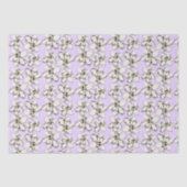 サザンマグノリアフラワーズラベンダーティッシュペーパー 薄葉紙 (正面)