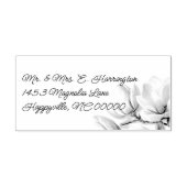 サザンマグノリアフラワーズ差出人住所 セルフインキングスタンプ (デザイン)