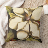 サザンマグノリアブロッサムヴィンテージ クッション (ブランケット)