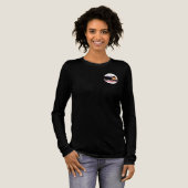 サザンミズーリーバッドランンダースの円形ロゴ トライブレンドＴシャツ (正面全体)