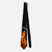 サザンロック音楽 ネクタイ (正面)