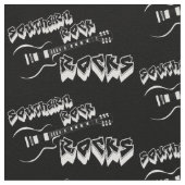 サザンロック音楽 ファブリック (クローズアップ)