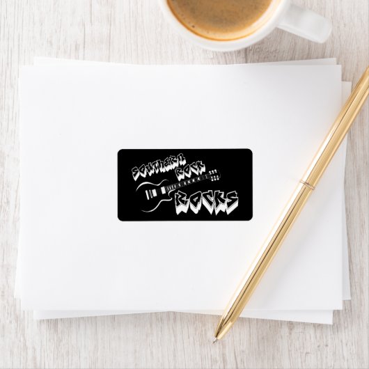 サザンロック音楽 ラベル (インサイチュ)