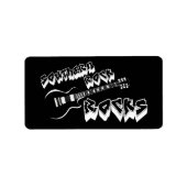 サザンロック音楽 ラベル (正面)