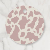 サザンロデオ女性のカーボーイ誕生日ギフトラベル フェイバータグ (裏面)