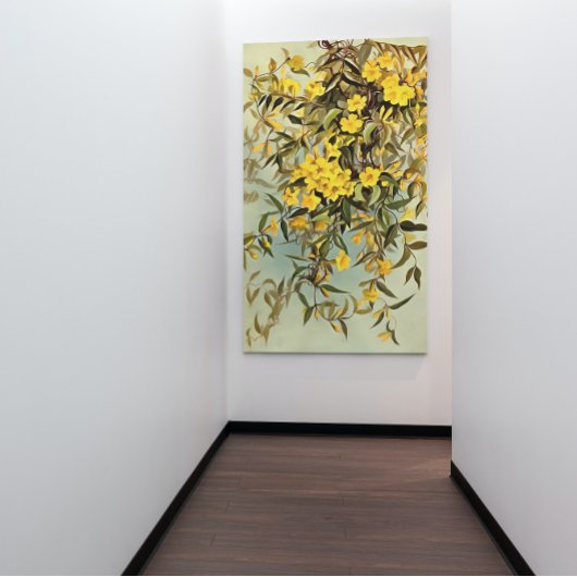 サザンワイルドフラワーカロリージャスミンアート ポスター