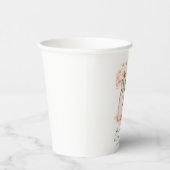 サザン女性のカーボーイブーツピオニーブライダルシャワー 紙コップ (右)