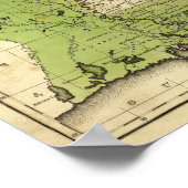 サザン州オルニーマップ ポスター (角)